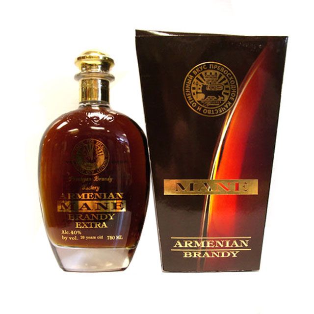 MANE BRANDY EXTRA ARMENIAN 20YR 750ML Spirits