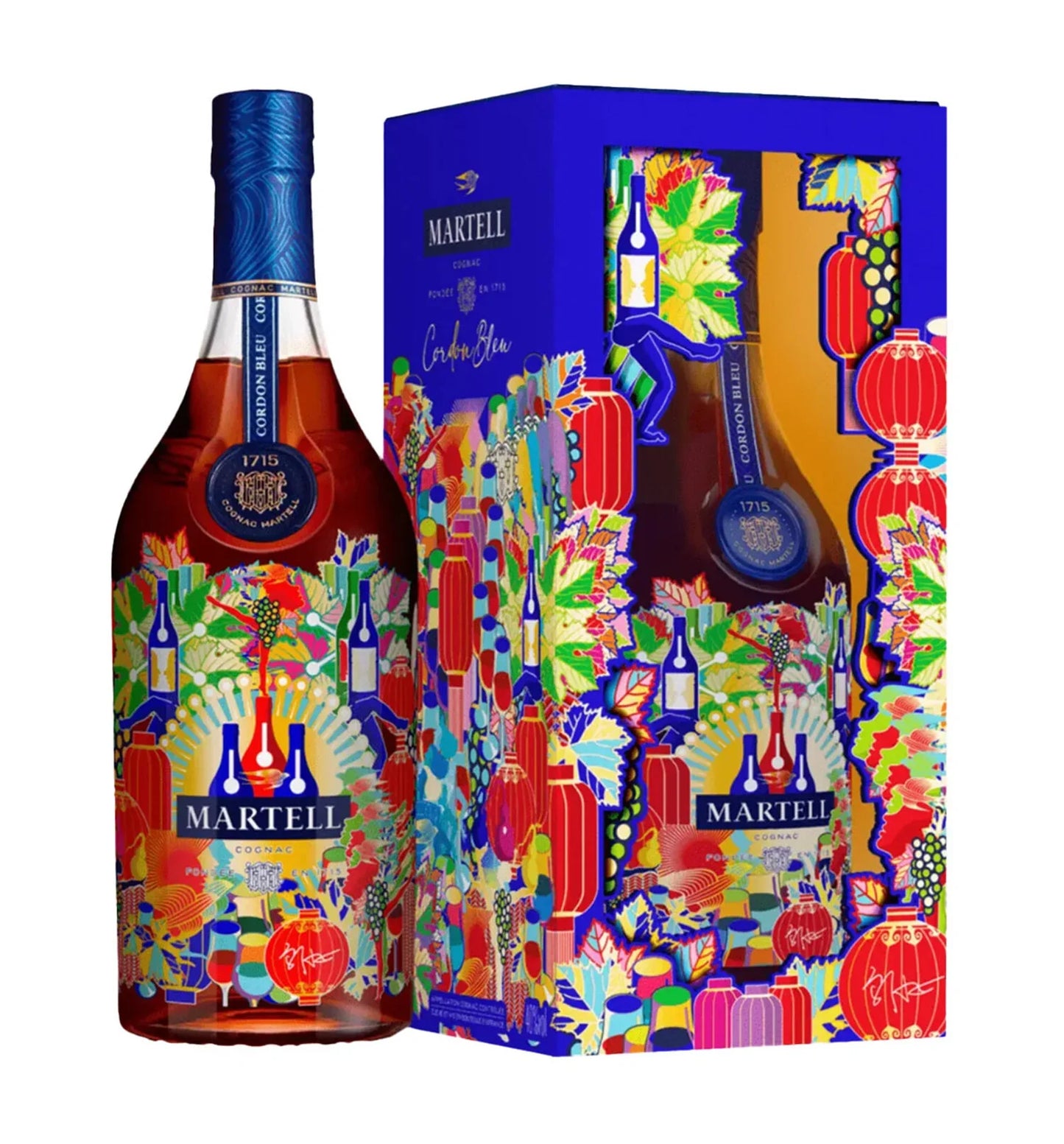 MARTELL COGNAC CORDON BLEU LUNAR NEW YEAR FRANCE 750ML LIQ