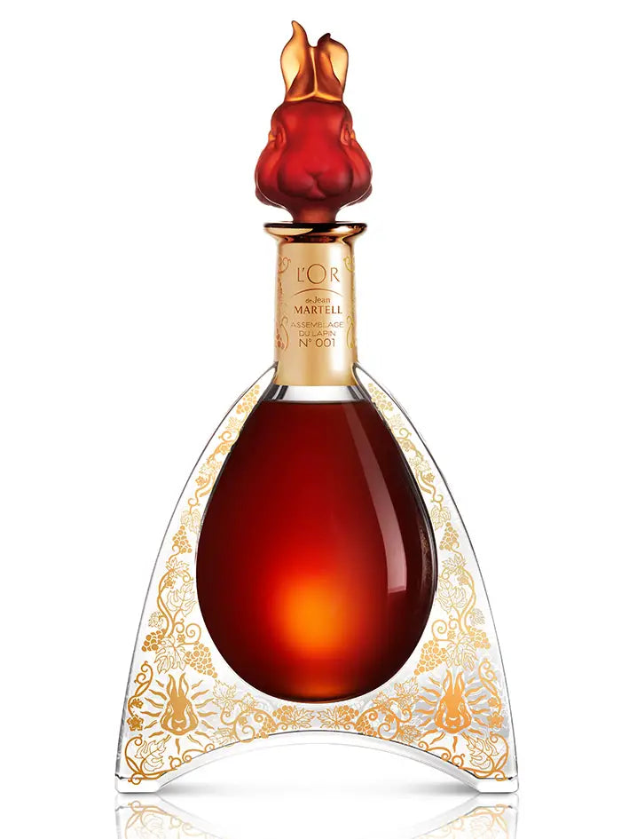 MARTELL COGNAC L OR ASSEMBLAGE DU LAPIN LUNAR NEW YEAR FRANCE 700ML (P