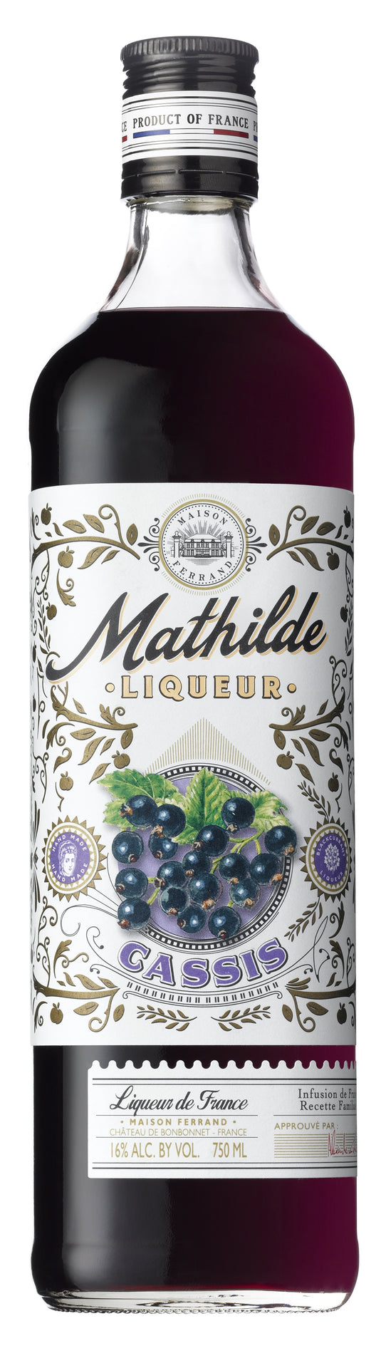 MATHILDE LIQUEUR CASSIS ORIGINAL 750ML Spirits