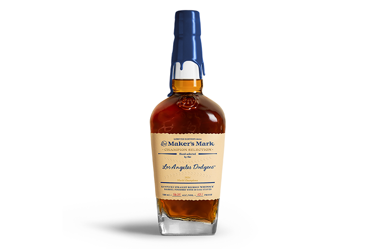 MAKERS MARK BOURBON PRIVATE SELECTED BY 2025 LOS ANGELES DODGERS KENTUCKY 750ML LIQ