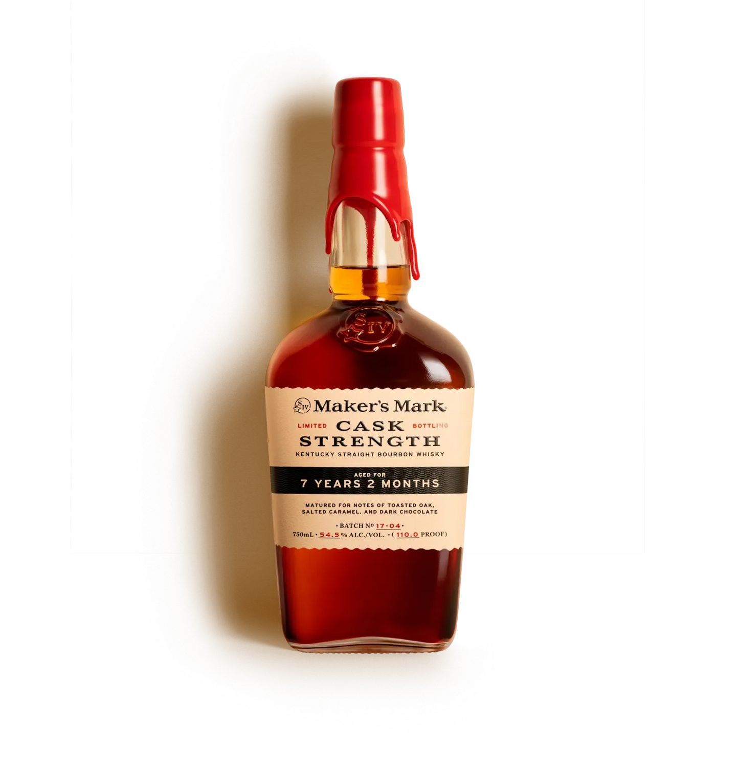 MAKERS MARK BOURBON CASK STRENGTH LIMITED BOTTLING KENTUCKY 7YR 750ML LIQ