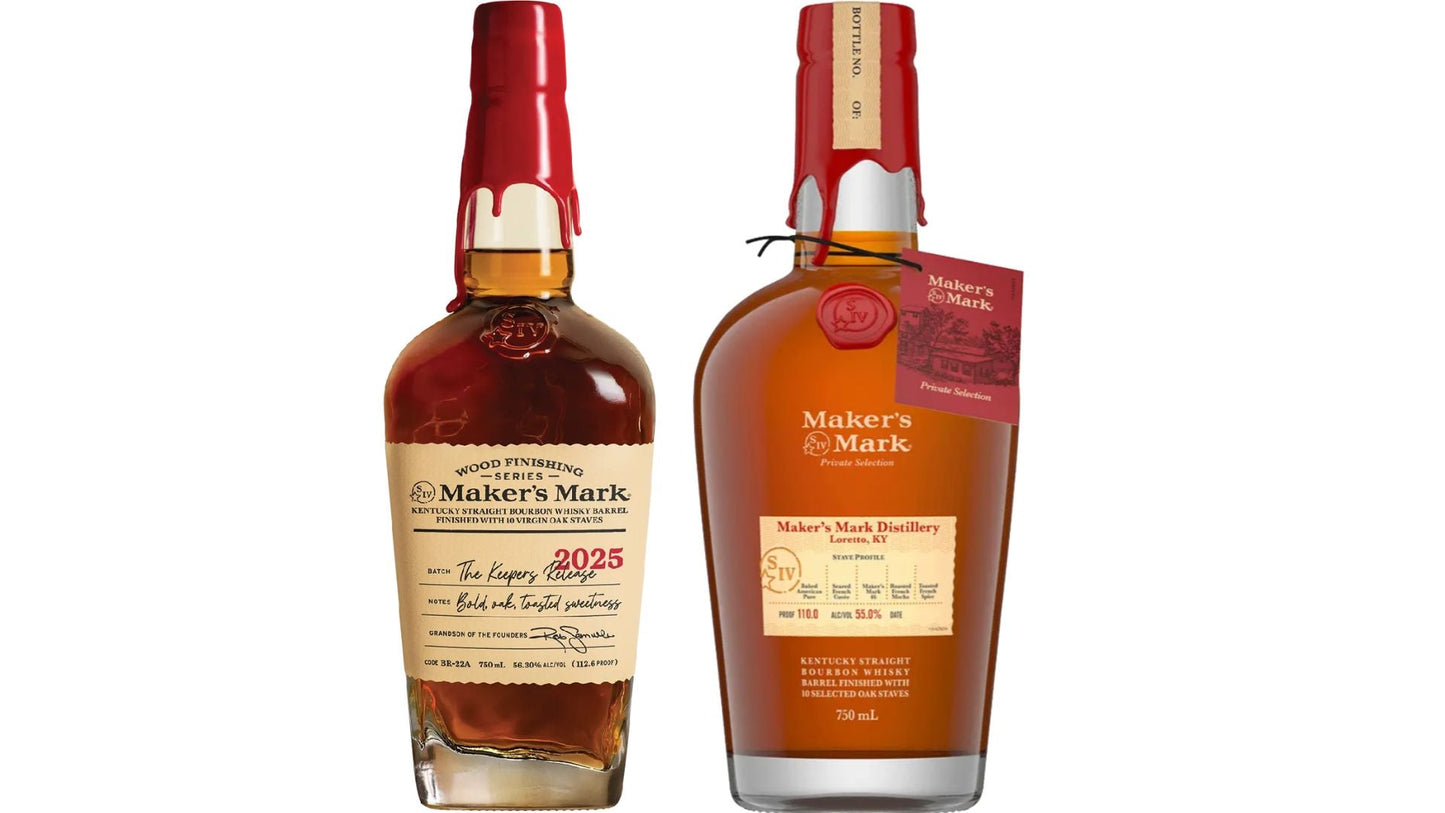 Makers Mark Keepers Release + Makers Mark Private Selection