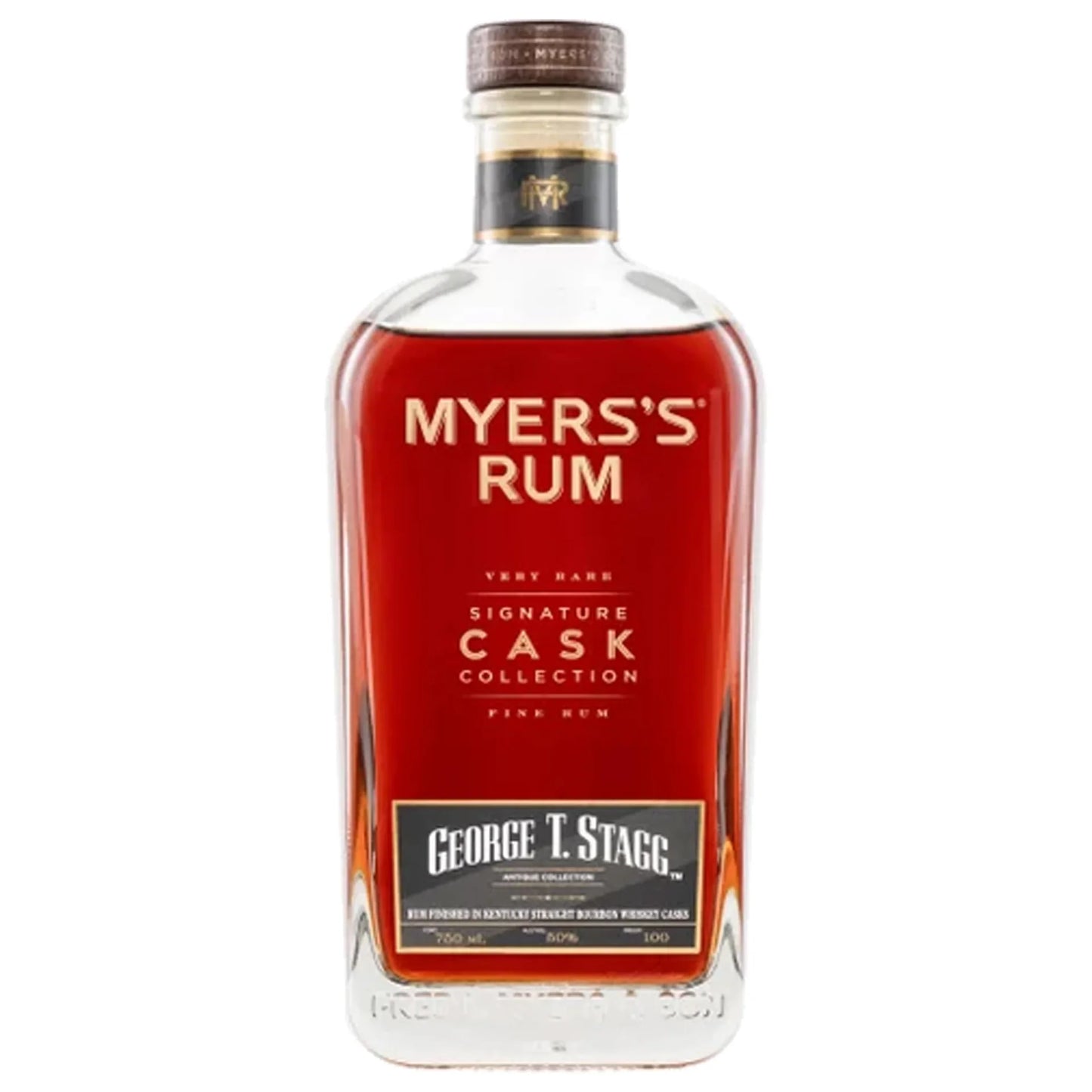 MYERS RUM SIGNATURE CASK COLLECTION IN GEORGE T STAGG JAMAICA 750ML LIQ