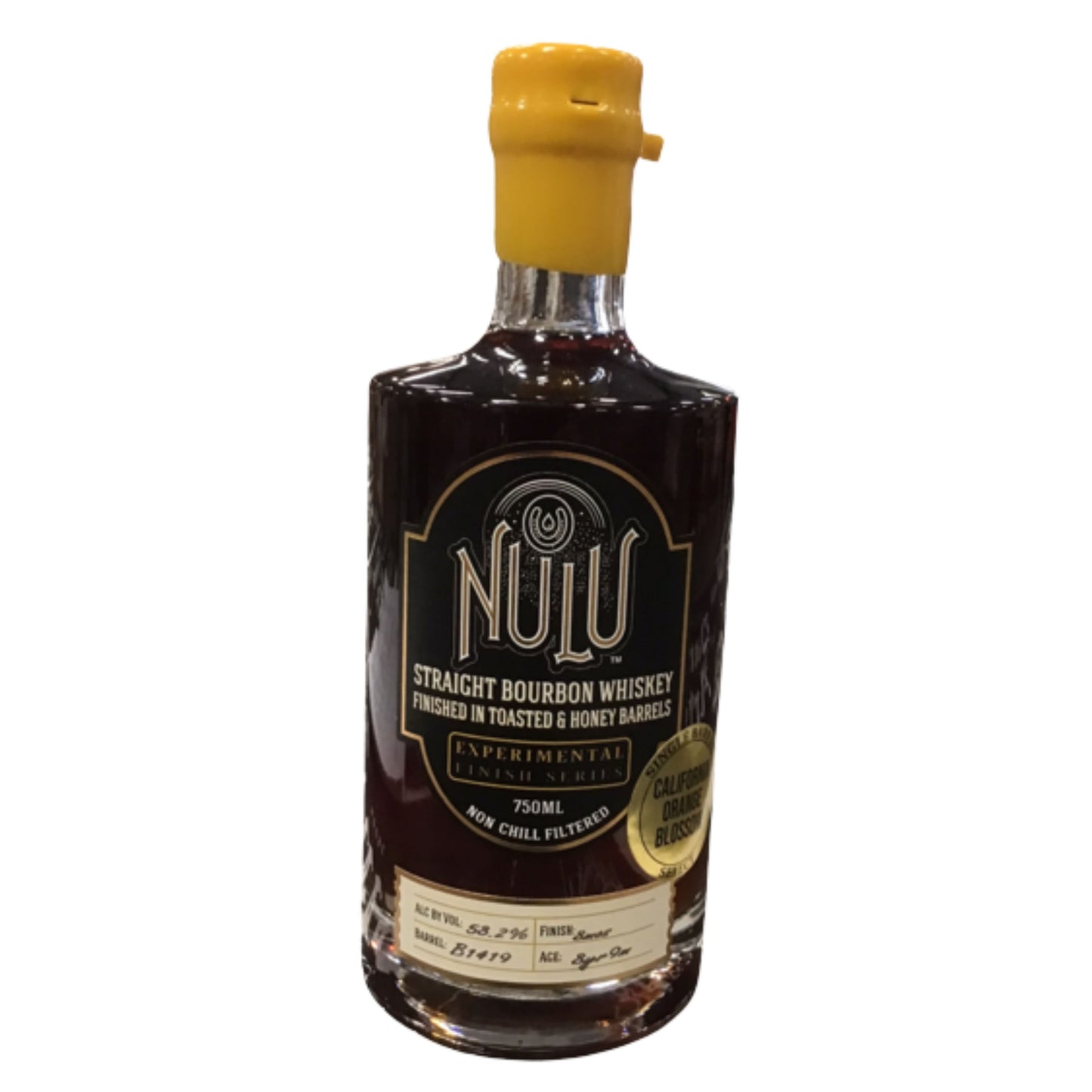 NULU BOURBON EXPERIMENTAL SERIES FINISHED IN TOASTED & HONEY BARRELS KENTUCKY 750ML LIQ