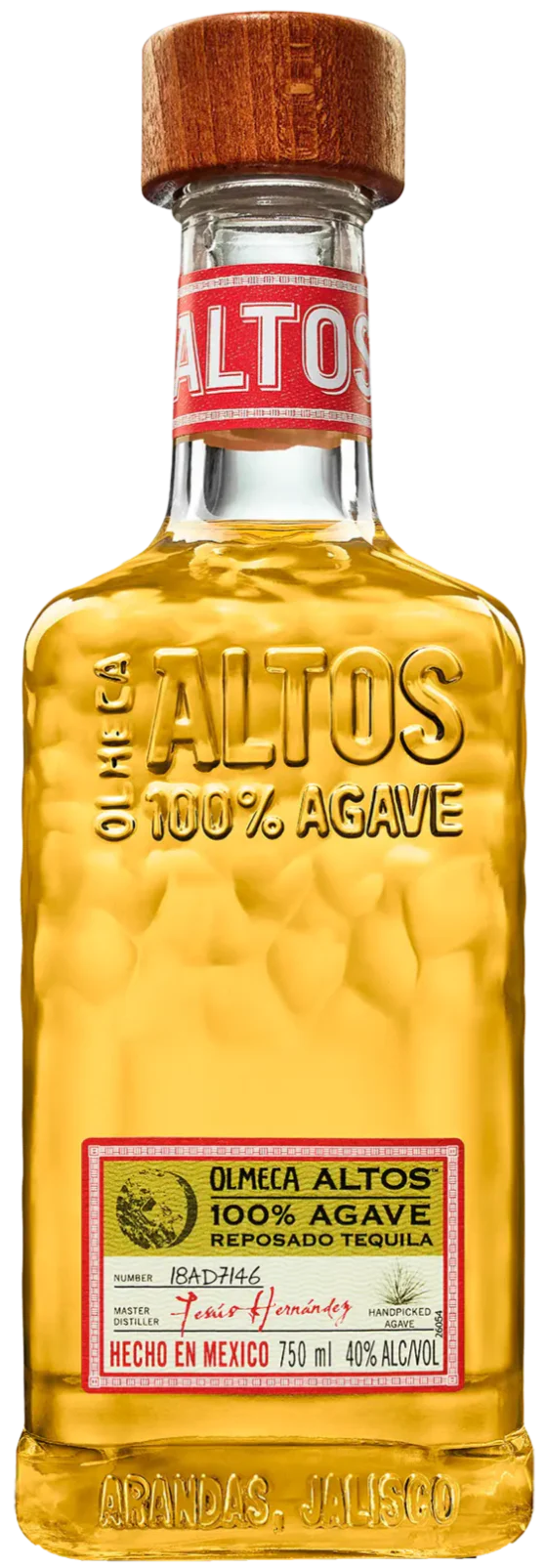 OLMECA ALTOS TEQUILA REPOSADO 750ML Spirits