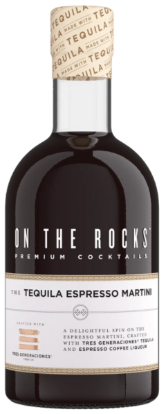 OTR ON THE ROCKS COCKTAIL ESPRESSO MARTINI WITH TRES GENERACIONES TEQUILA 375ML LIQ