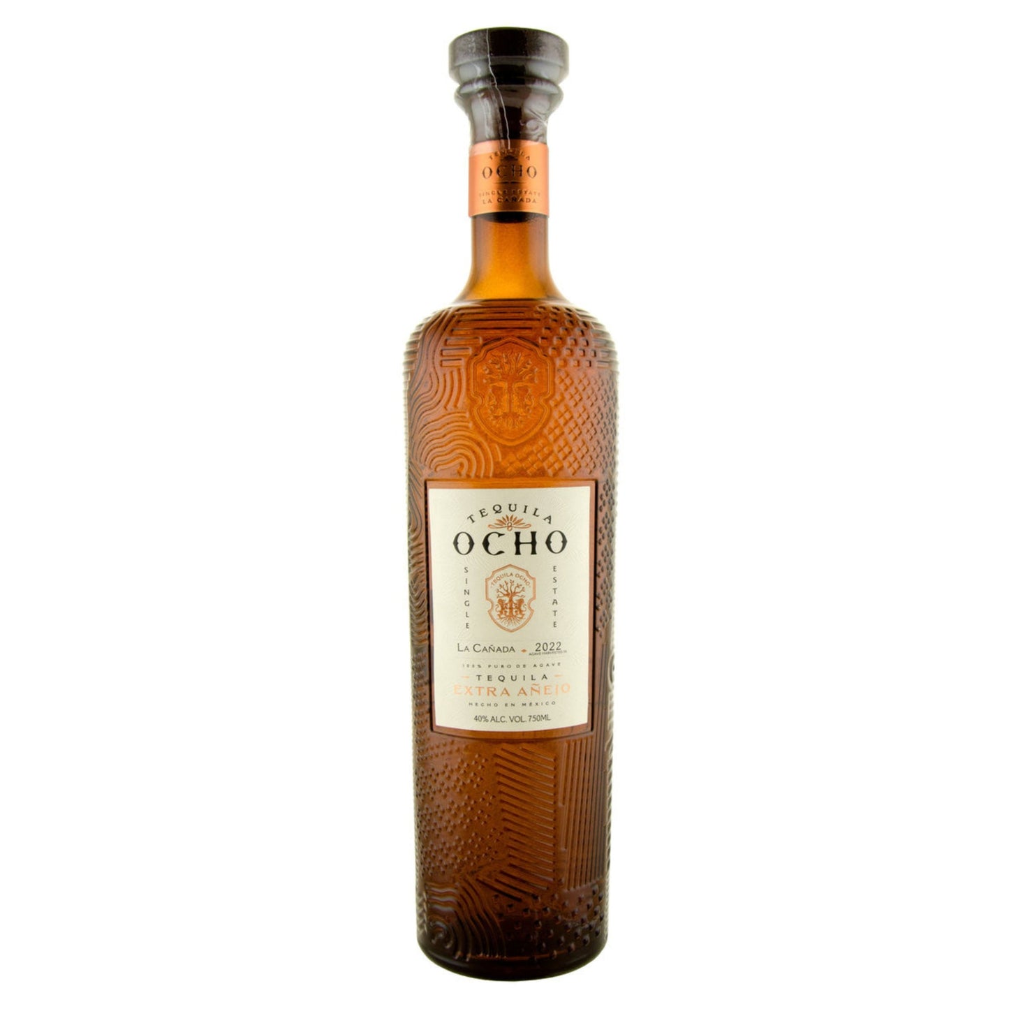 TEQUILA OCHO TEQUILA SINGLE BARREL LA CANADA EXTRA ANEJO 750ML