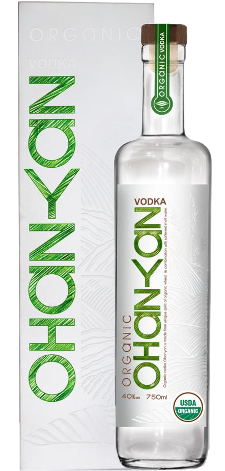 OHANYAN VODKA ORGANIC ARMENIA 750ML Spirits