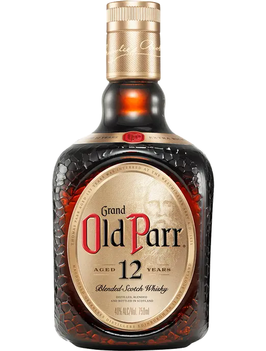 GRAND OLD PARR SCOTCH BLENDED 12YR 750ML Spirits