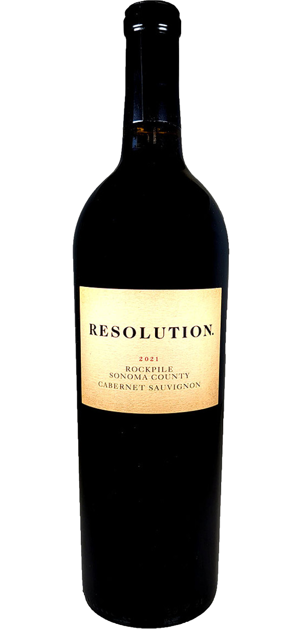 RESOLUTION CABERNET SAUVIGNON ROCKPILE SONOMA COUNTY 2021 WINE