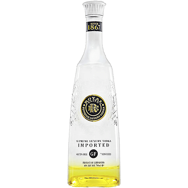 ROYAL ELITE VODKA SUPREME LUXURY 7X DISTILLED GLUTEN FREE UZBEKISTAN 750ML LIQ