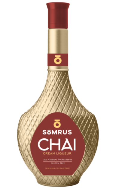 SOMRUS NECTAR OF GODS CHAI CREAM LIQUEUR ORIGINAL INDIAN 27PF 750ML Spirits