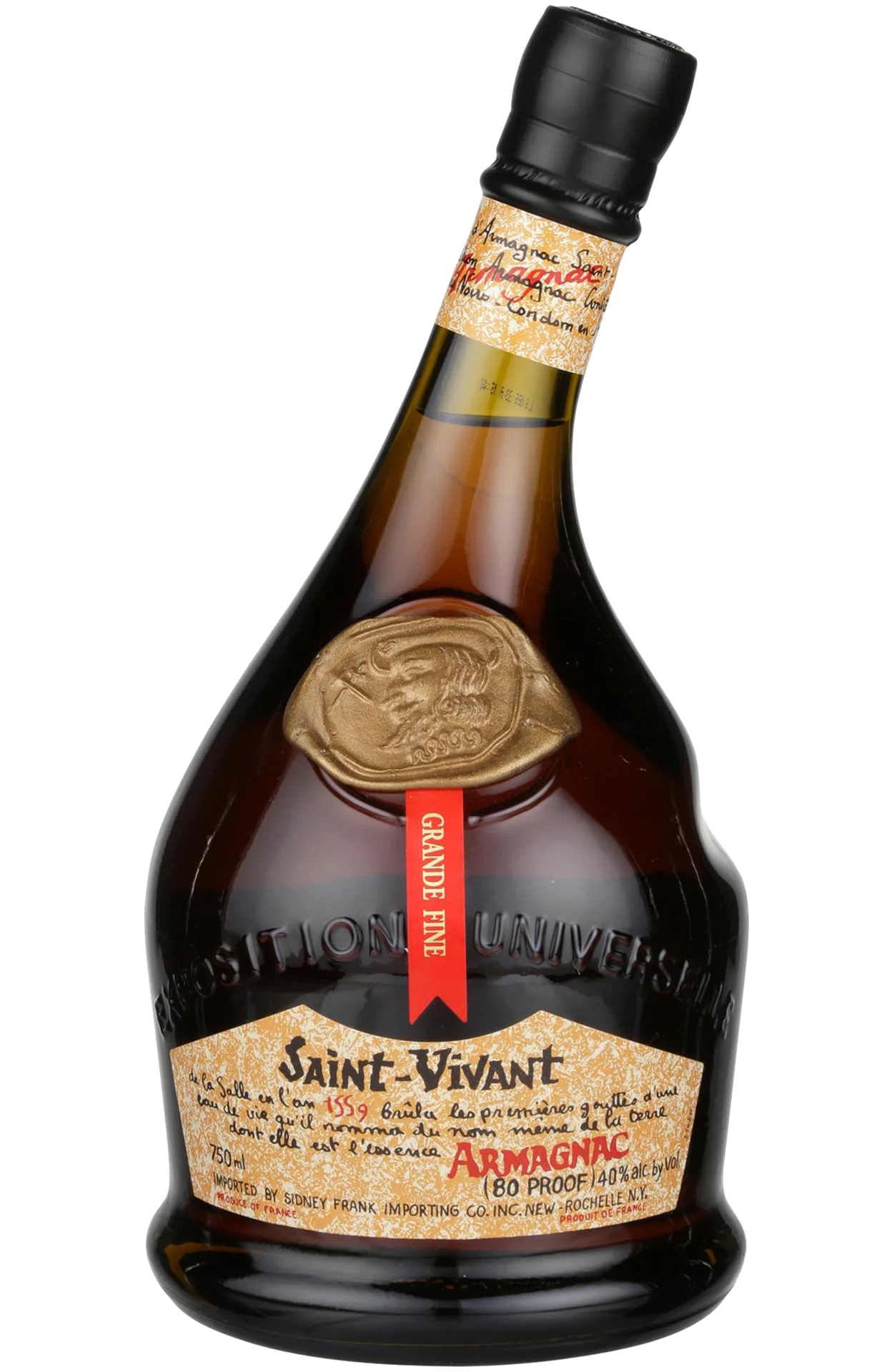 ST VIVANT ARMAGNAC GRANDE FINE FRANCE 750ML Spirits