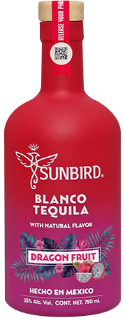 SUNBIRD TEQUILA BLANCO DRAGON FRUIT FLAVOR 750ML LIQ