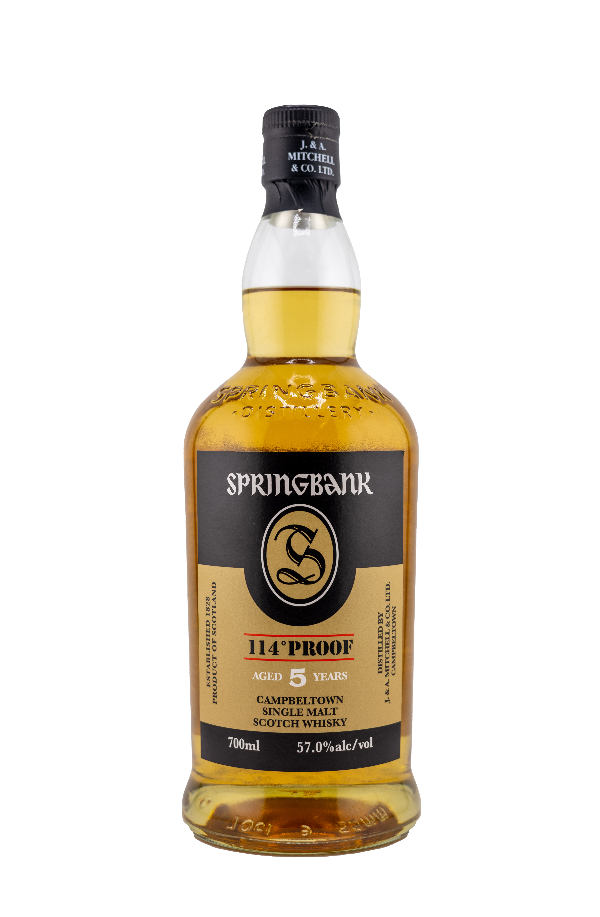 SPRINGBANK SCOTCH SINGLE MALT 114PF 5YR 700ML LIQ