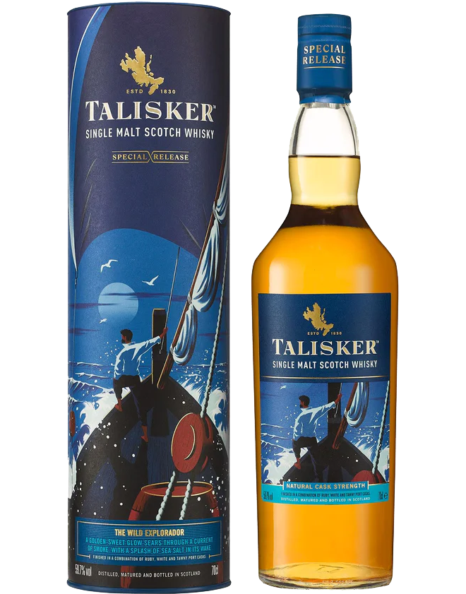 TALISKER SCOTCH SINGLE MALT THE WILD EXPLORADOR 2023 EDITION 11YR 750ML LIQ