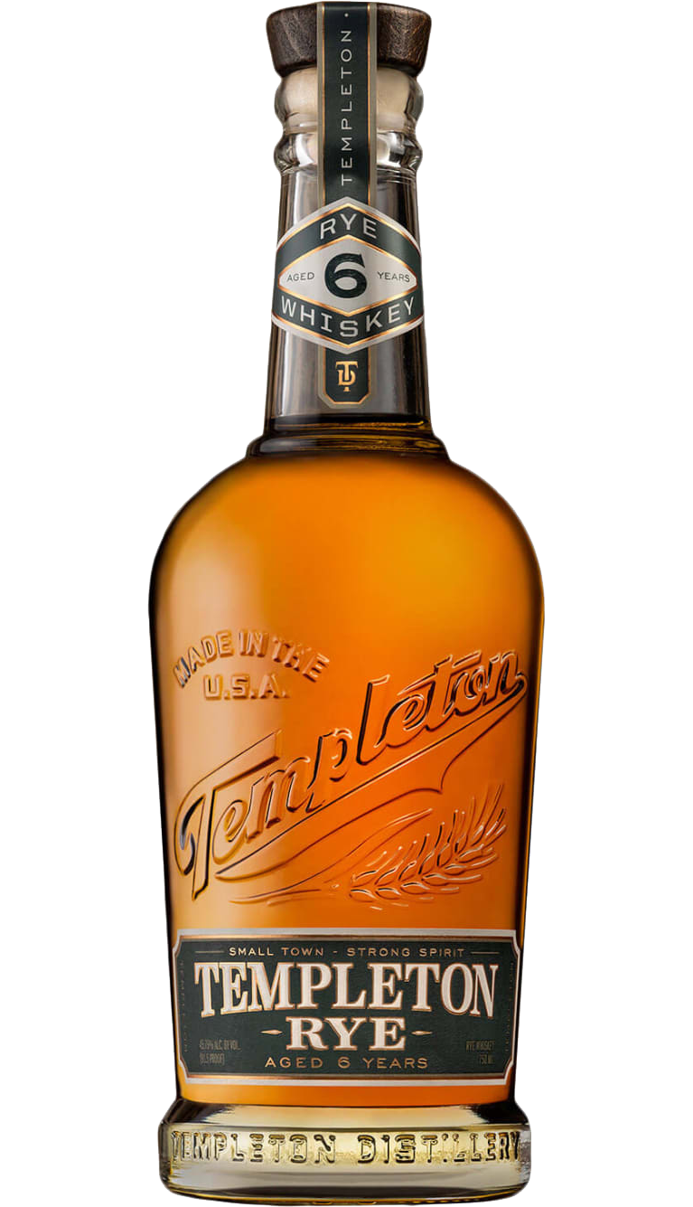 TEMPLETON WHISKEY RYE IOWA 6YR 750ML Spirits