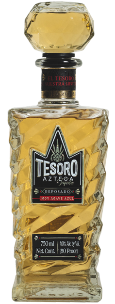 TESORO AZTECA TEQUILA REPOSADO 750ML LIQ