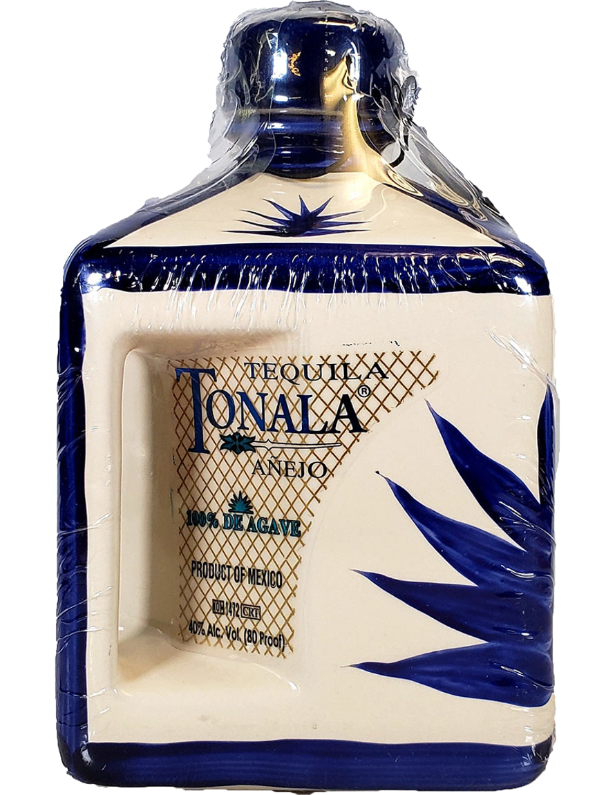TONALA TEQUILA ANEJO CERAMIC BOTTLE 750ML Spirits