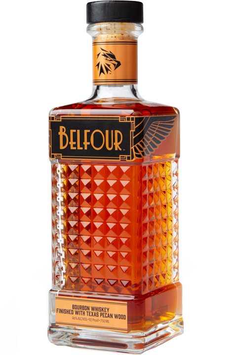 BELFOUR BOURBON FINISHED WITH TEXAS PECAN WOOD KENTUCKY 750ML LIQ