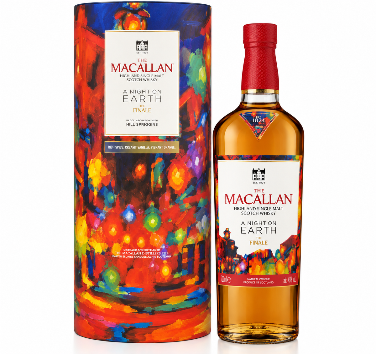 MACALLAN SCOTCH SINGLE MALT A NIGHT ON EARTH THE FINALE HIGHLAND 750ML LIQ
