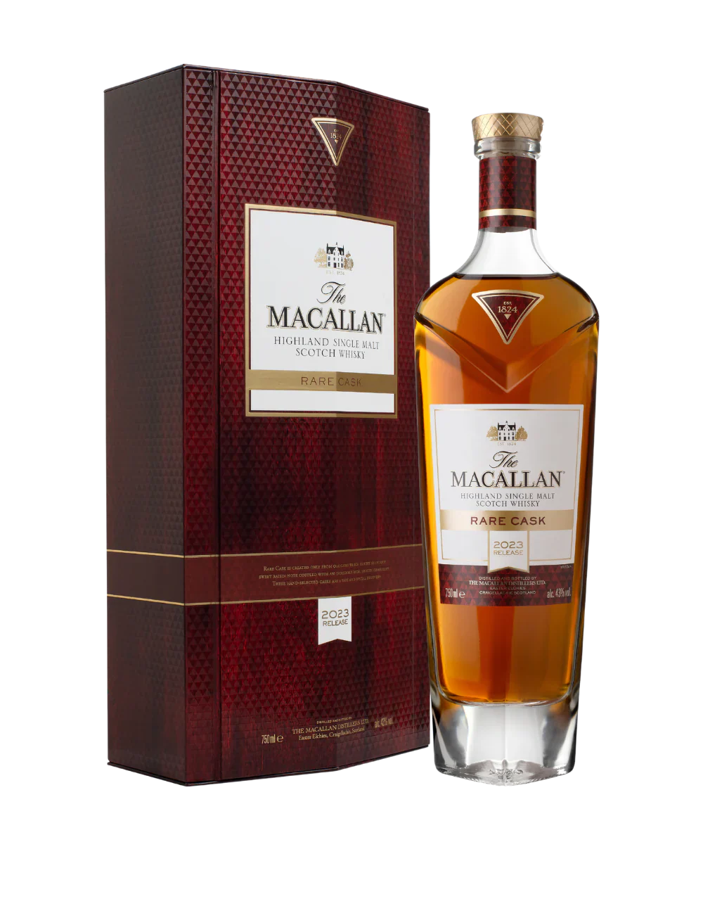 MACALLAN SCOTCH SINGLE MALT RARE CASK 750ML Spirits