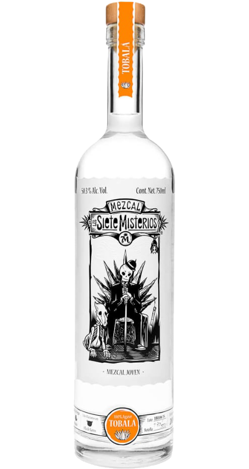 SIETE MISTERIOS MEZCAL TOBALA OAXACA 750ML LIQ