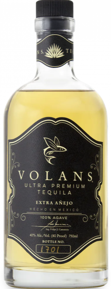 VOLANS TEQUILA ULTRA PREMIUM EXTRA ANEJO 3YR 750ML LIQ