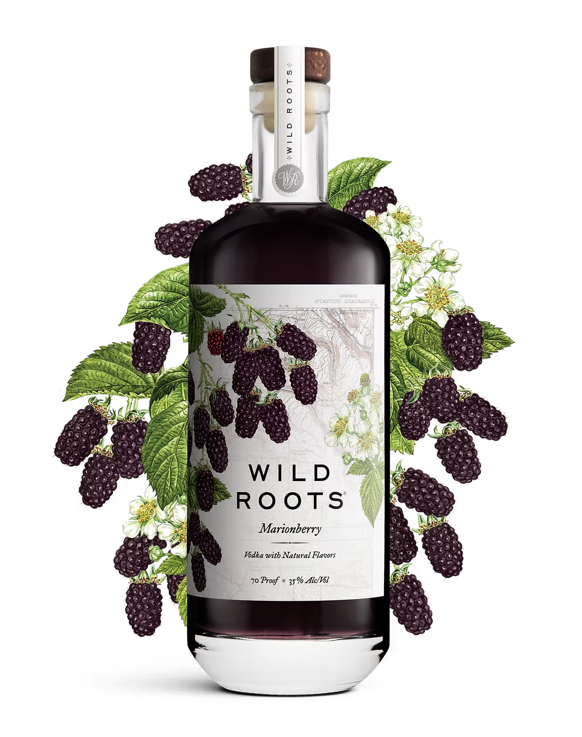 WILD ROOTS VODKA MARIONBERRY OREGON 750ML Spirits