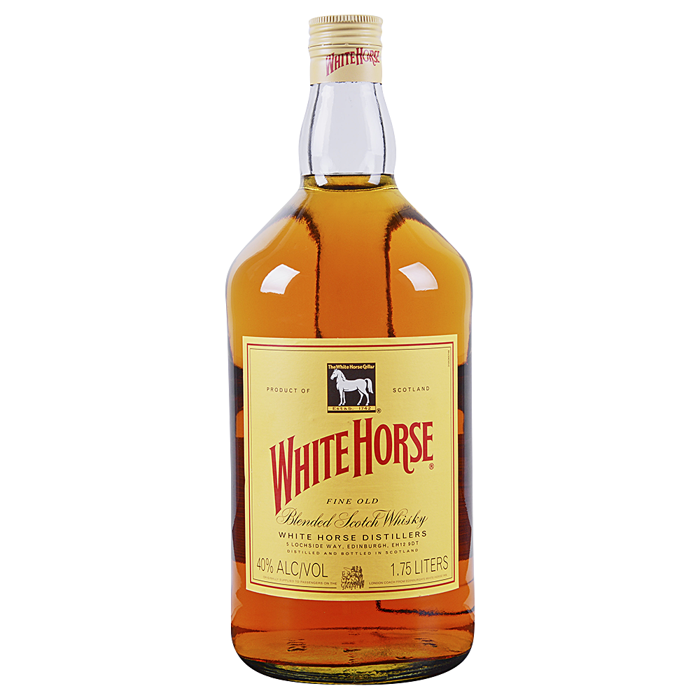 WHITE HORSE SCOTCH BLENDED 1.75LI LIQ