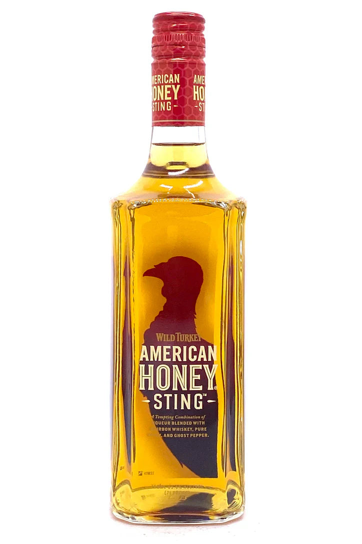 WILD TURKEY LIQUEUR AMERICAN HONEY STING & GHOST PEPPER KENTUCKY 750ML LIQ