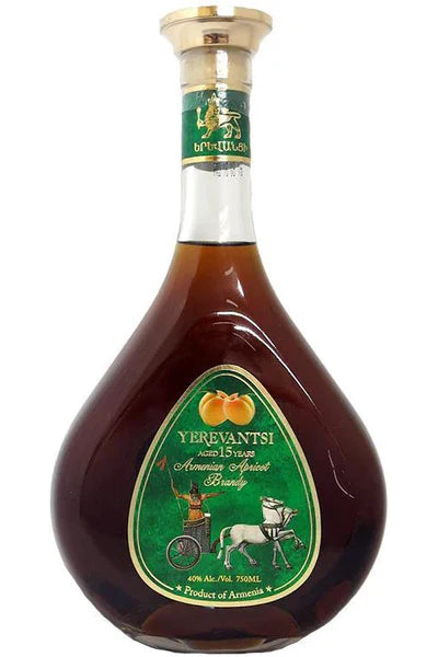 YEREVANTSI BRANDY APRICOT FLAVOR ARMENIA 15YR 750ML Spirits