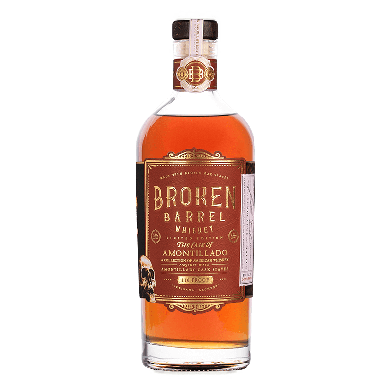 BROKEN BARREL WHISKEY IN AMONTILLADO BARREL LIMITED EDITION NEVADA 750ML Spirits