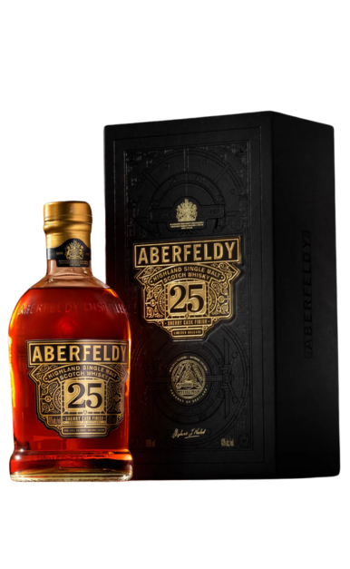 ABERFELDY SCOTCH SINGLE MALT SHERRY CASK FINISH LIMITED RELEASE 25YR 700ML LIQ
