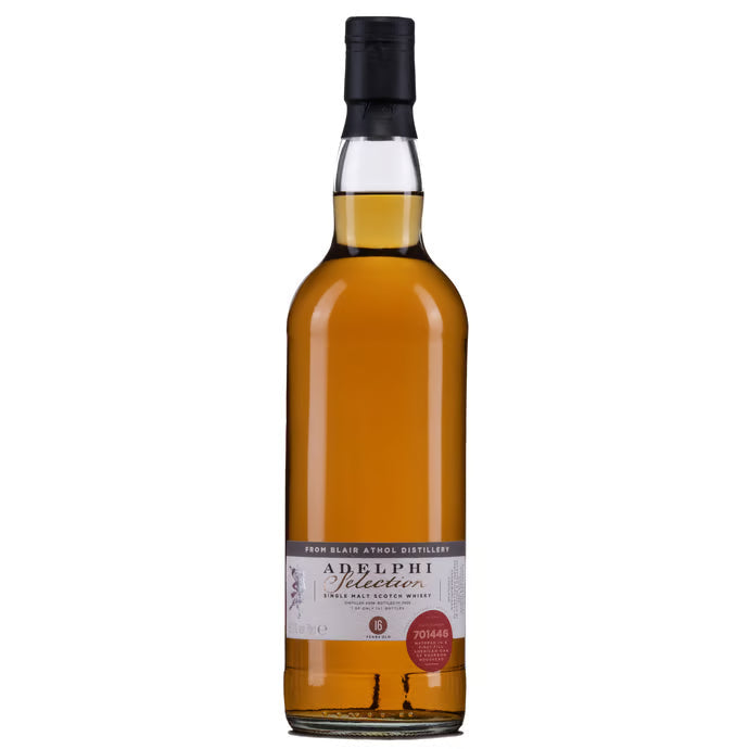 ADELPHI SCOTCH SINGLE MALT FROM BLAIR ATHOL DISTILLERY 16YR 700ML LIQ