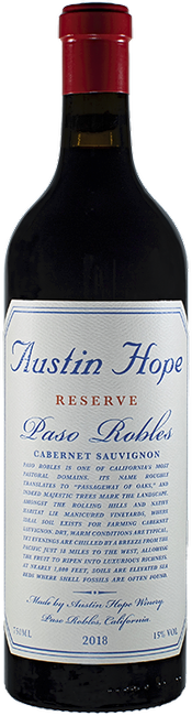 AUSTIN HOPE CABERNET SAUVIGNON RESERVE PASO ROBLES 2021 Wine