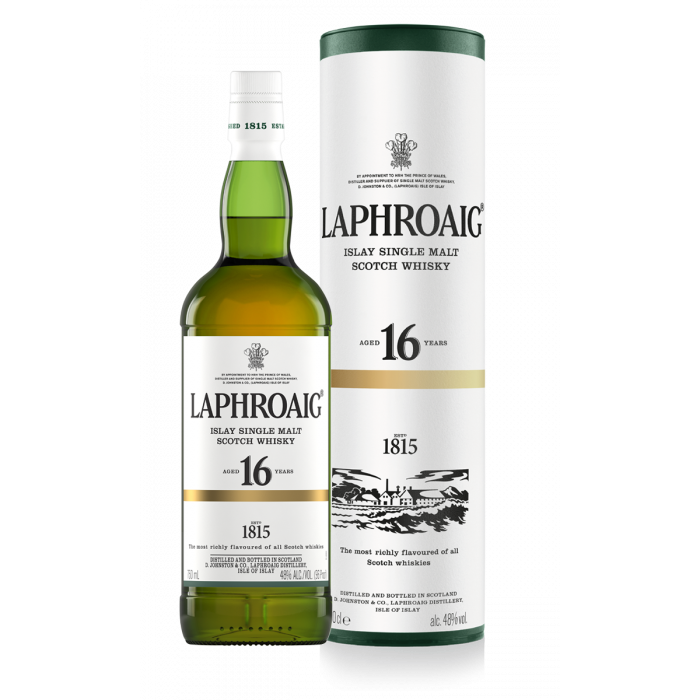 LAPHROAIG SCOTCH SINGLE MALT ISLAY 16YR 750ML Spirits
