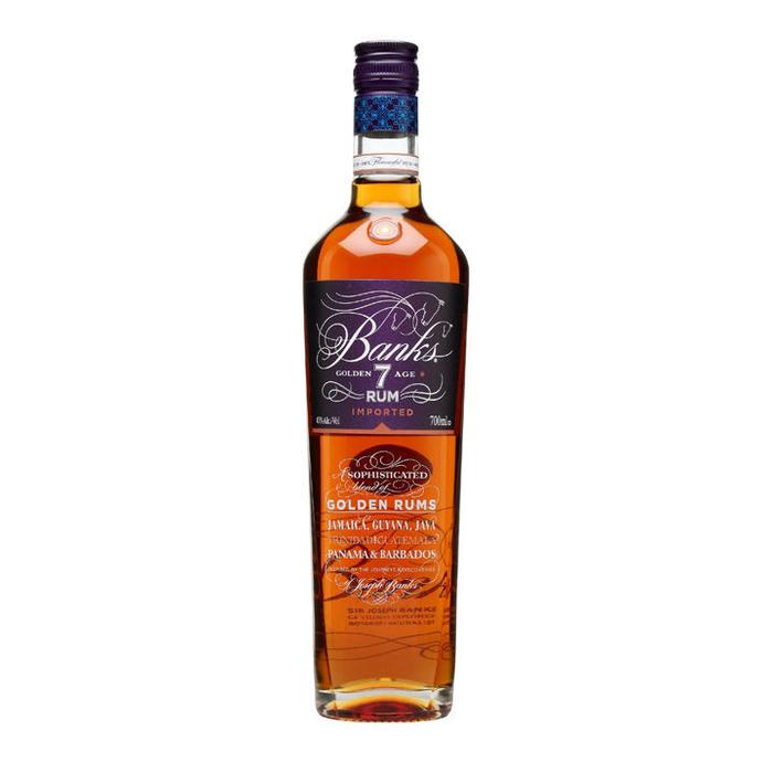 BANKS RUM GOLDEN AGE ISLAND BLEND 7YR 750ML Spirits
