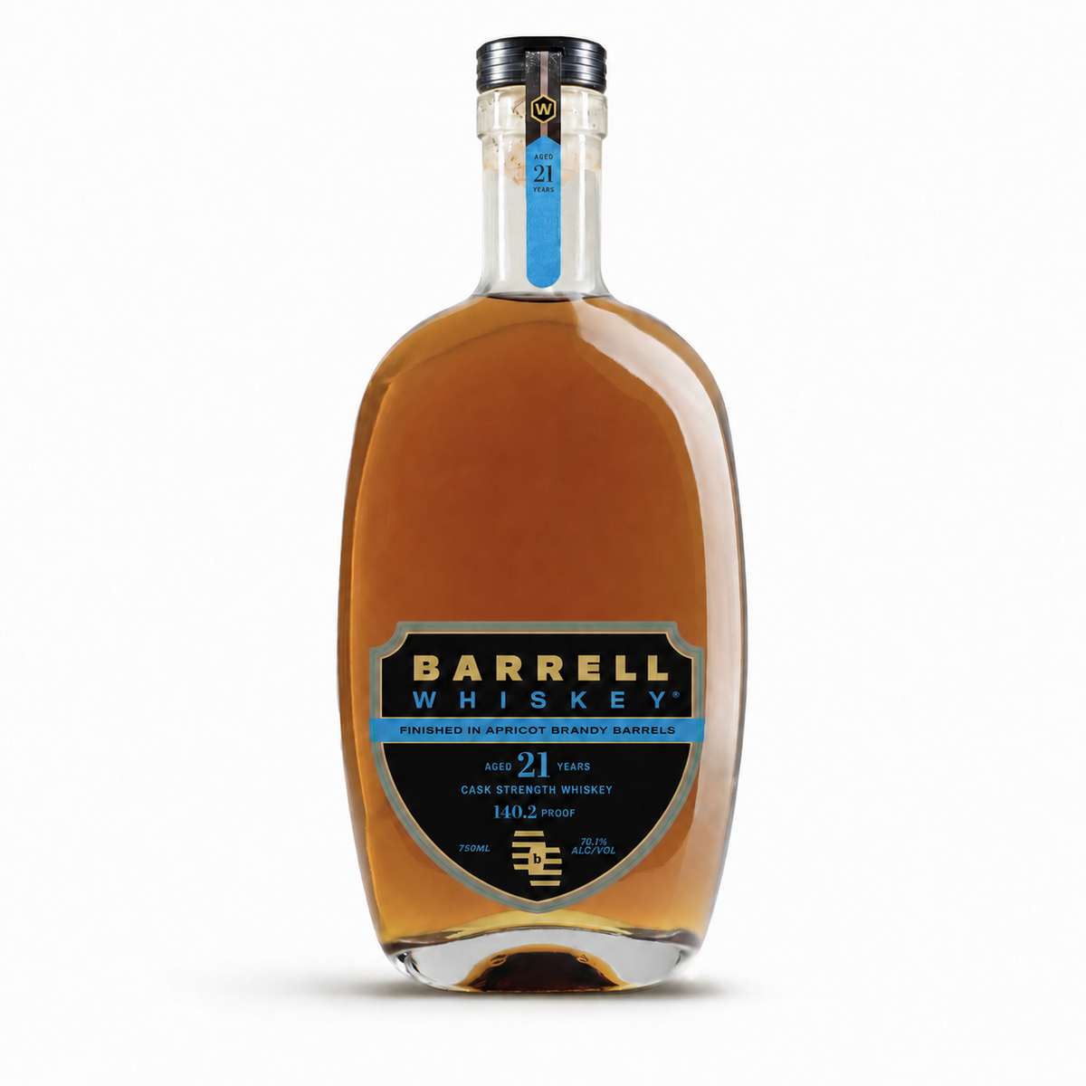 BARRELL WHISKEY APRICOT BRANDY BARREL FINISH 140.2PF CANADA 21YR 750ML LIQ