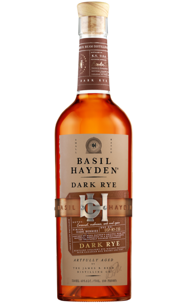 BASIL HAYDENS WHISKEY DARK RYE KENTUCKY 750ML Spirits