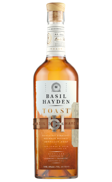 BASIL HAYDEN BOURBON TOASTED ARTFULLY AGED KENTUCKY 750ML Spirits