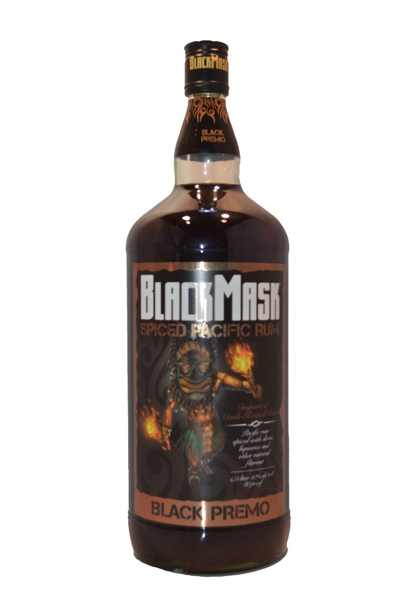 BLACK MASK RUM BLACK SPICED 1.75LI Spirits