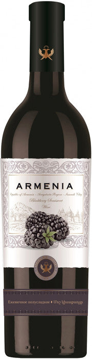 ARMENIA BLACKBERRY WINE SEMISWEET ARMENIA 750ML Wine