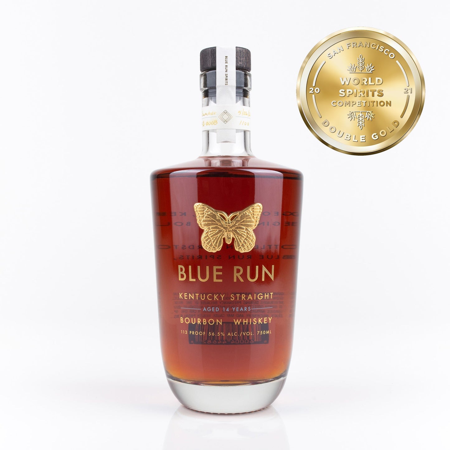 BLUE RUN BOURBON STRAIGHT KENTUCKY 14YR 750ML LIQ