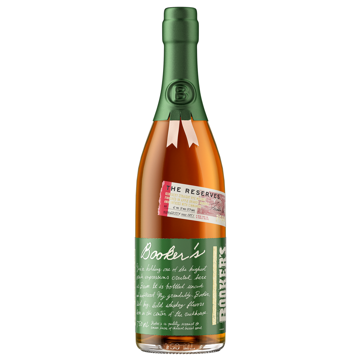 BOOKERS WHISKEY RYE THE RESERVES BATCH 2026 KENTUCKY 750ML LIQ