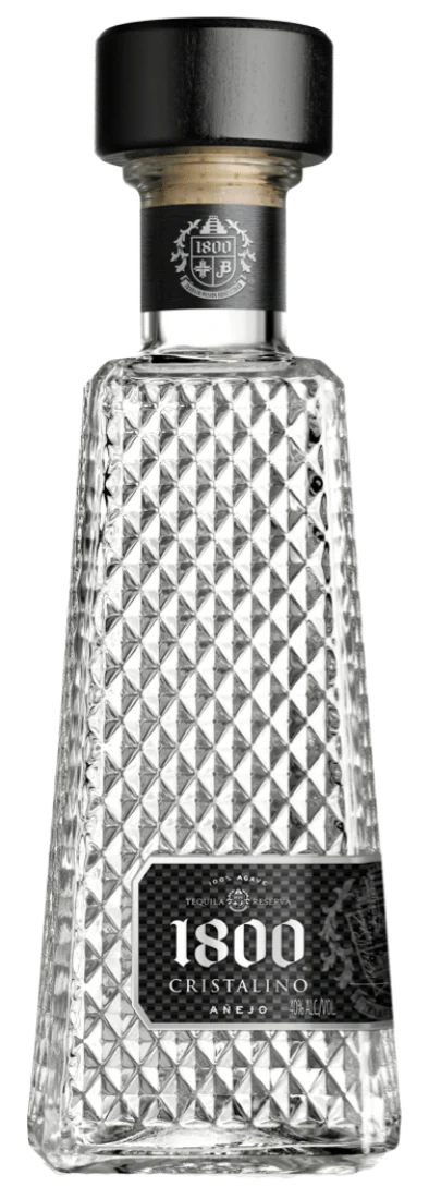1800 TEQUILA ANEJO CRISTALINO 750ML Spirits