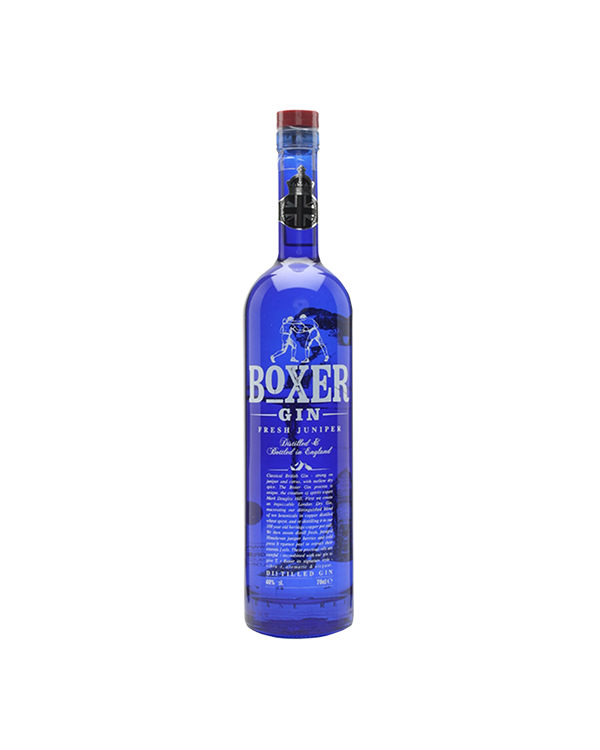 BOXER GIN BLACK JUNIPER & BERGAMOUT ENGLAND 750ML Spirits