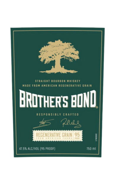 BROTHERS BOND BOURBON STRAIGHT REGENERATIVE GRAIN 750ML LIQ
