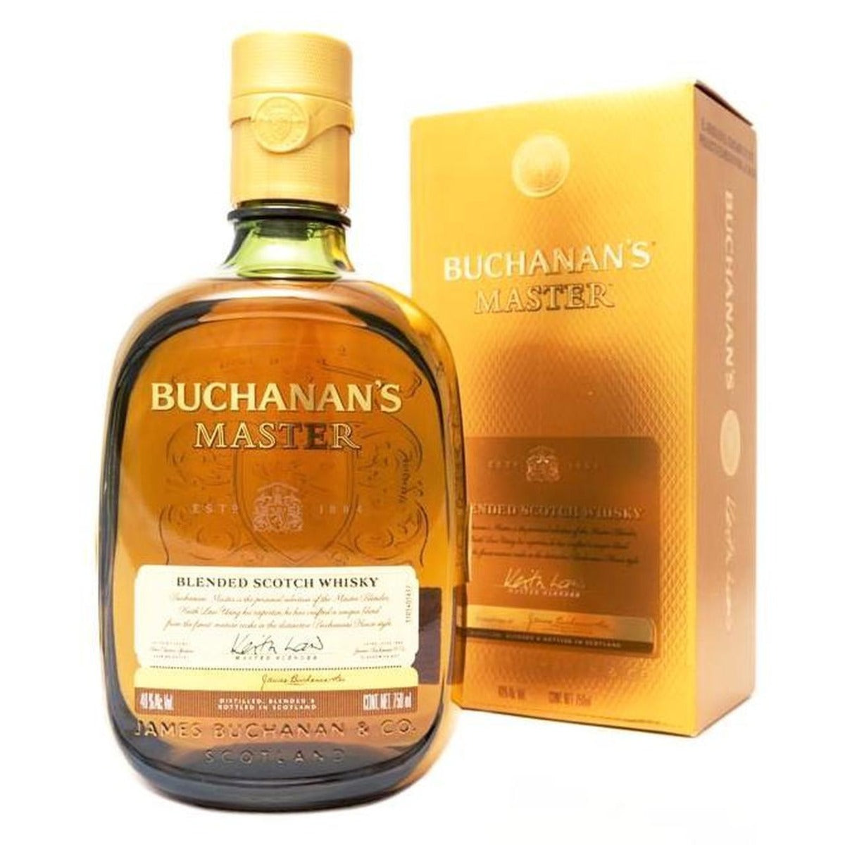 BUCHANANS SCOTCH BLENDED MASTER 750ML Spirits